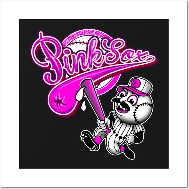 pink sox Wall Art by creepyjason